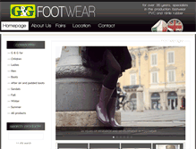 Tablet Screenshot of gegfootwear.it